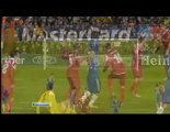 Le penalty manqué d'Hazard en vidéo