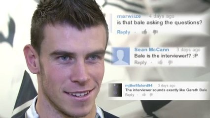 Quand Gareth Bale charrie l'animateur de Spurs TV