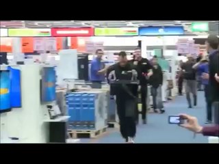 156 secondes pour dévaliser un magasin d'électroménager