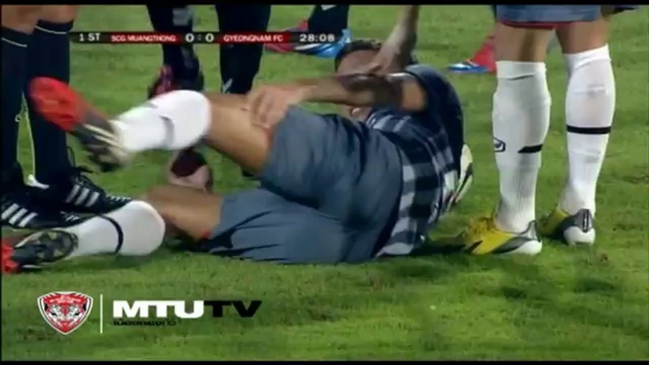 Un coup franc bien foireux en Thaïlande