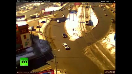 Une météorite s'écrase en Russie