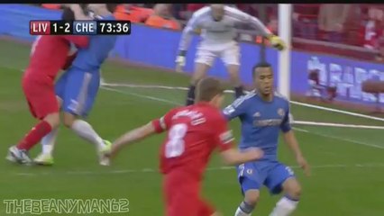 Luis Suarez mord Ivanovic en plein match