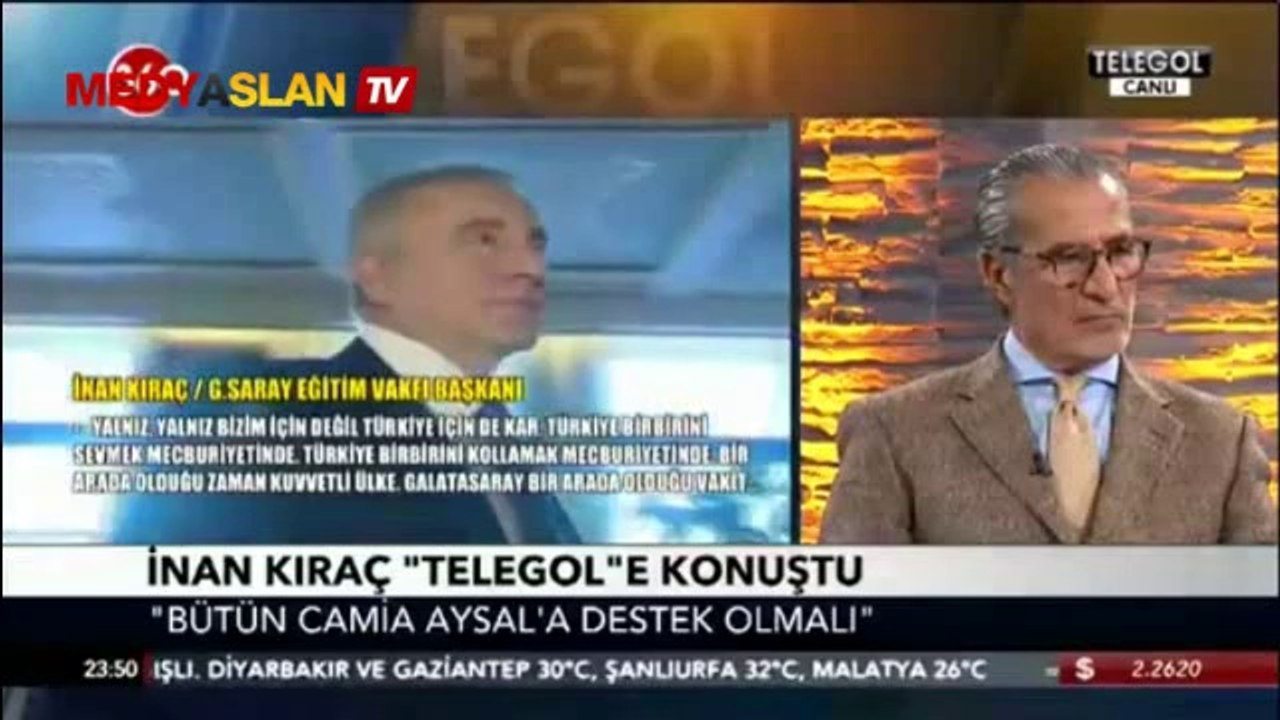 İnan Kıraç: "Ünal Aysal'a yalvaracağım"