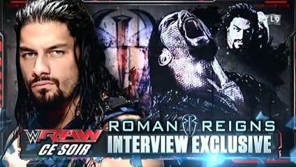 RTL9 RAW ROMAN REIGNS INTERVIEW EXCLUSIVE