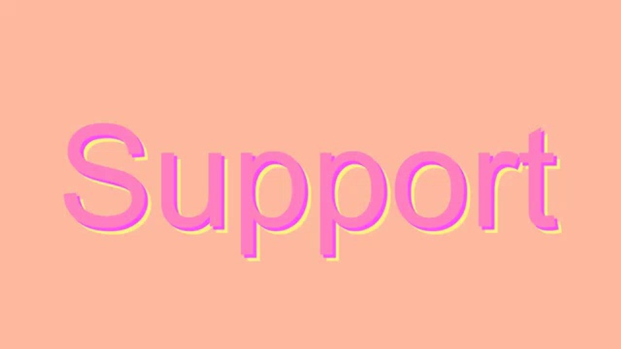 How to Pronounce Support