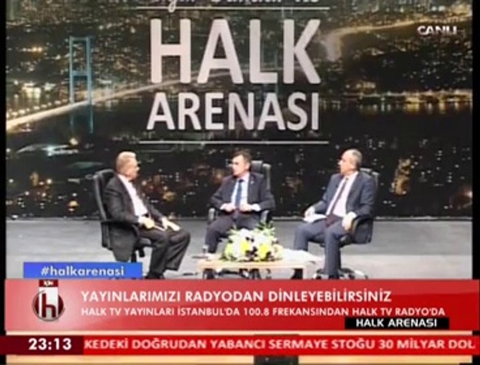 Uğur Dündar ile Halk Arenası konuklar Osman Pamukoğlu ve Muharrem İnce 3 16 Ekim 2014