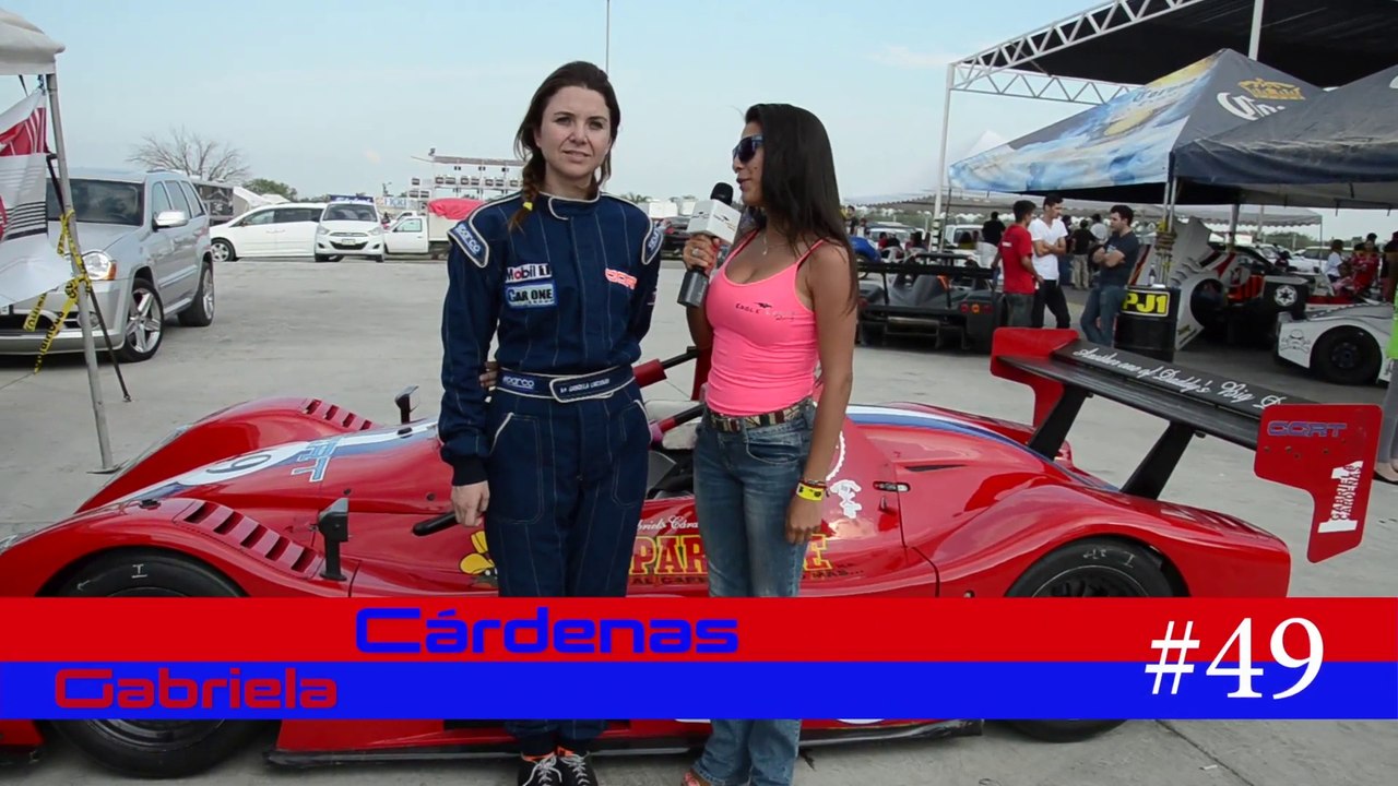 Entrevista a Gabriela Cárdenas. (Campeona Nal. 2013 autos prototipo)
