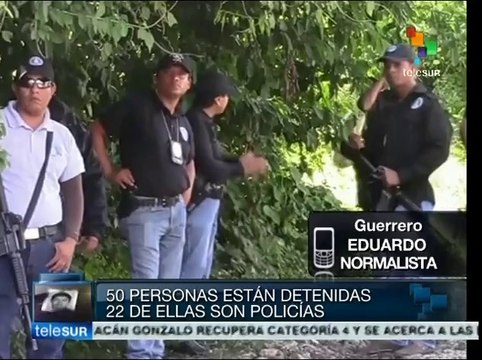 México: policía de Iguala, responsable de secuestro de normalistas