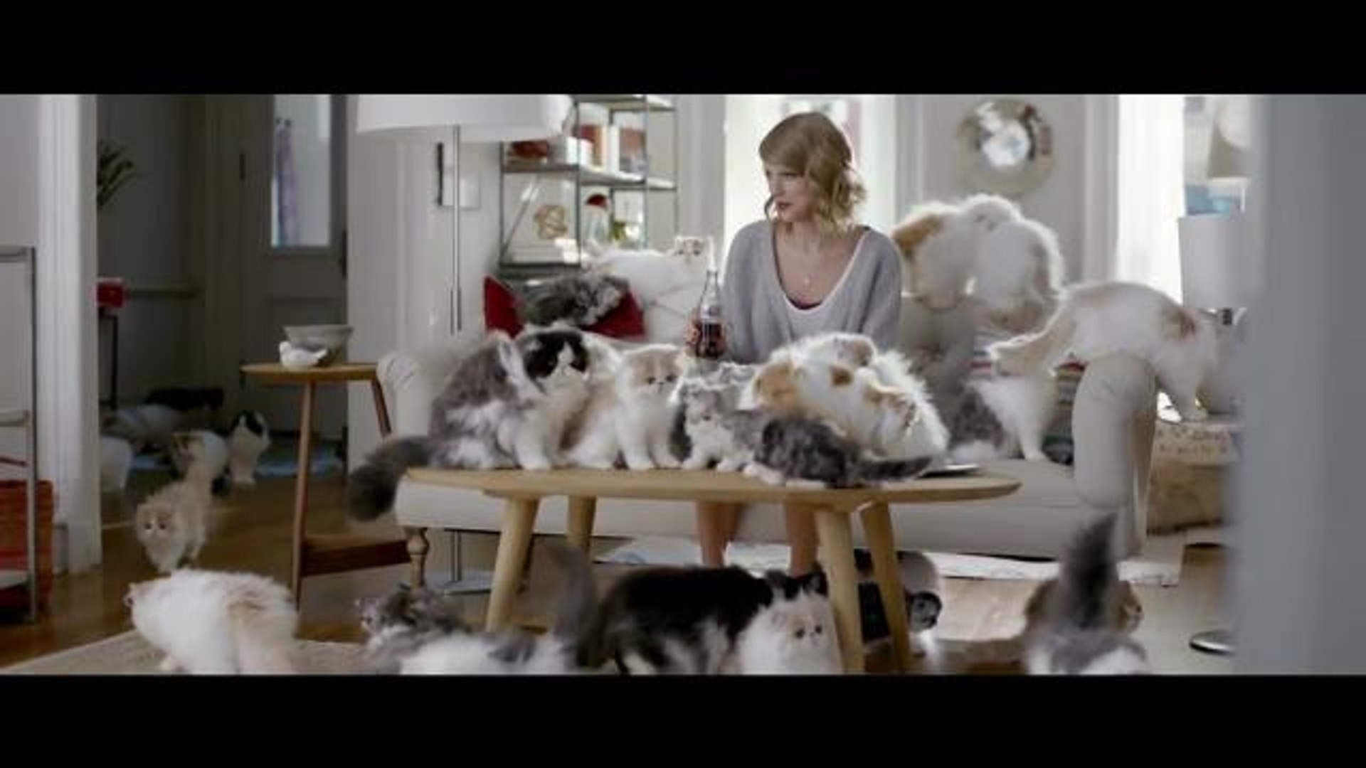 Taylor Swift Drops New Song in Diet Coke Commercial Starring Kittens