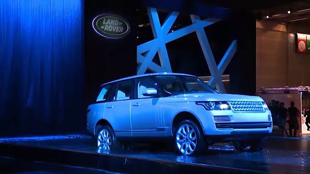 Land Rover auf dem Pariser Autosalon 2012