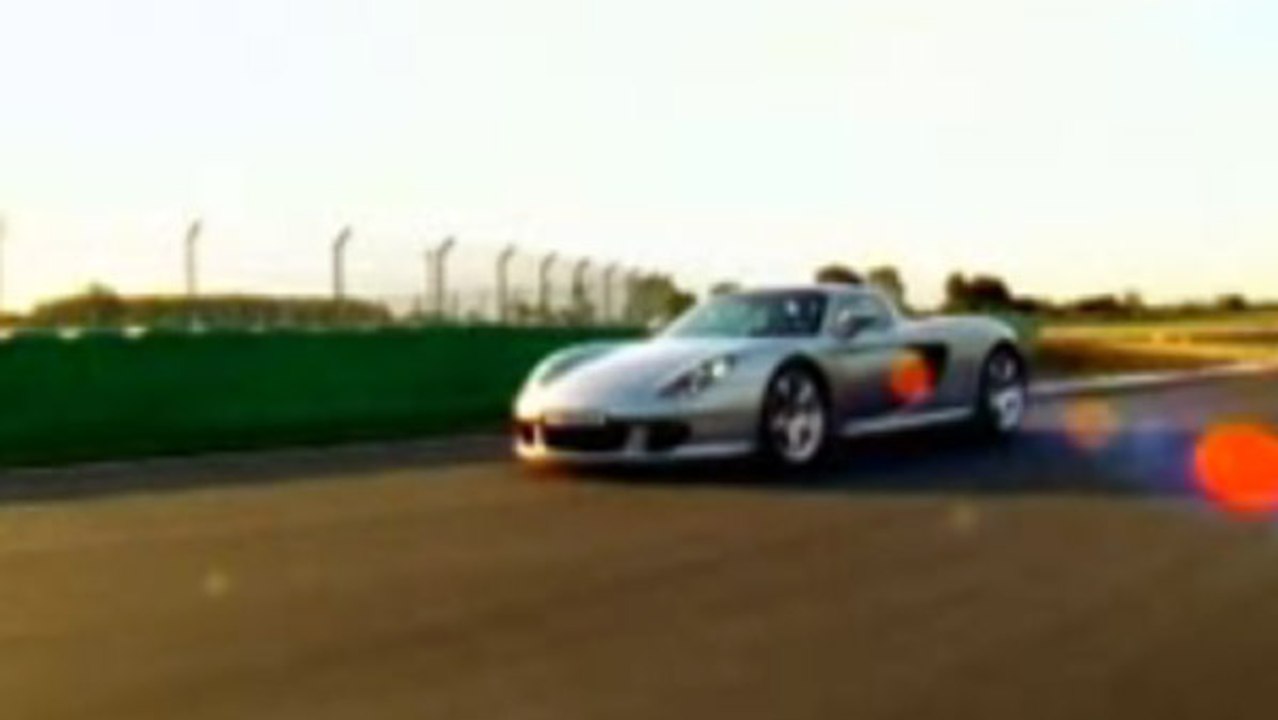Porsche Carrera GT und Walter Röhrl