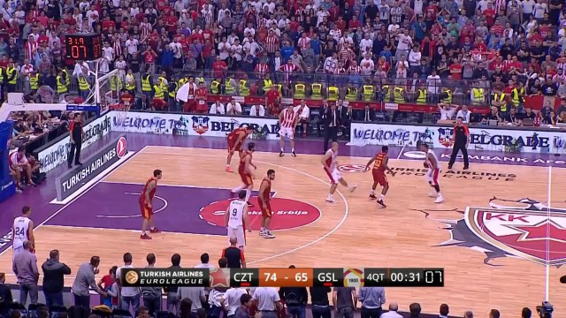 Highlights: Crvena Zvezda Belgrade-Galatasaray Liv Hospital Istanbul