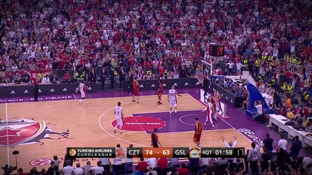 #hatmakers: Block of the night by Nikola Kalinic, Crvena Zvezda Telekom Belgrade