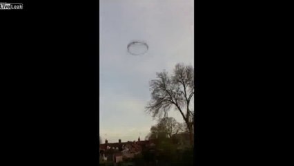 UFO Black Ring In The Sky Over England EXPLAINED