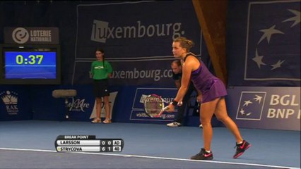 Luxemburgo - Zahlavova Strycova, a semis