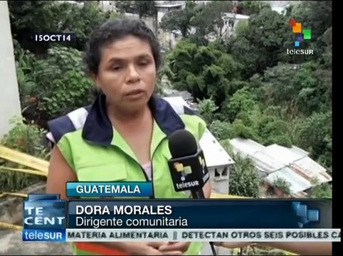 Muertos y miles de damnificados han dejado las lluvias en Guatemala