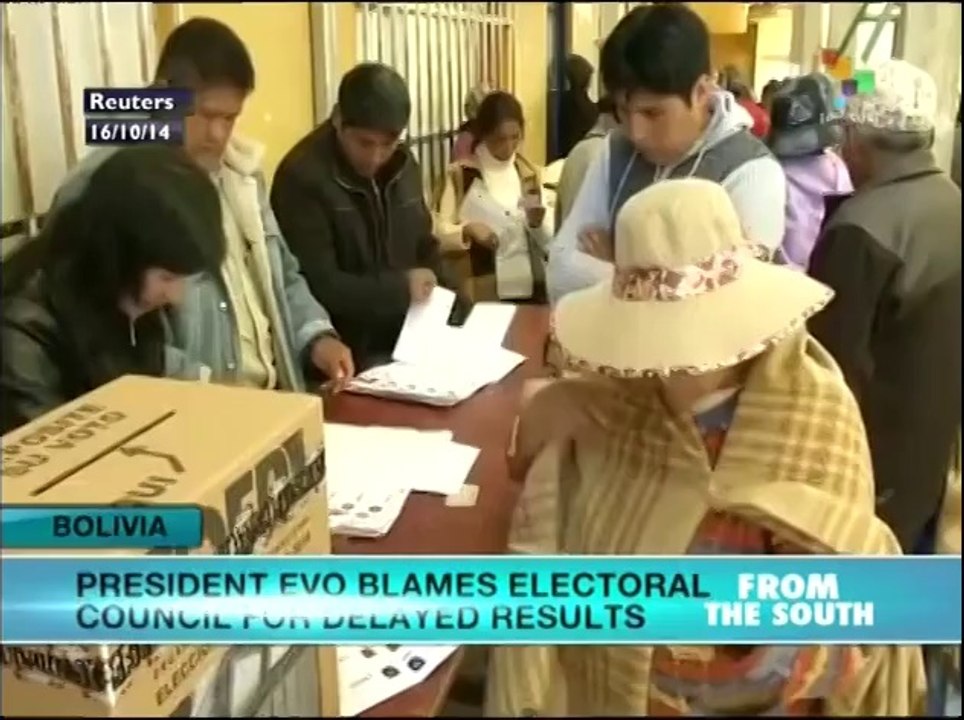 Bolivia: Morales criticizes electoral court for delays in vote tally