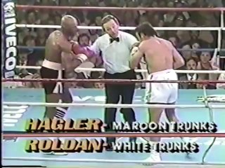 Marvin Hagler vs Juan Domingo Roldan  1984-03-30