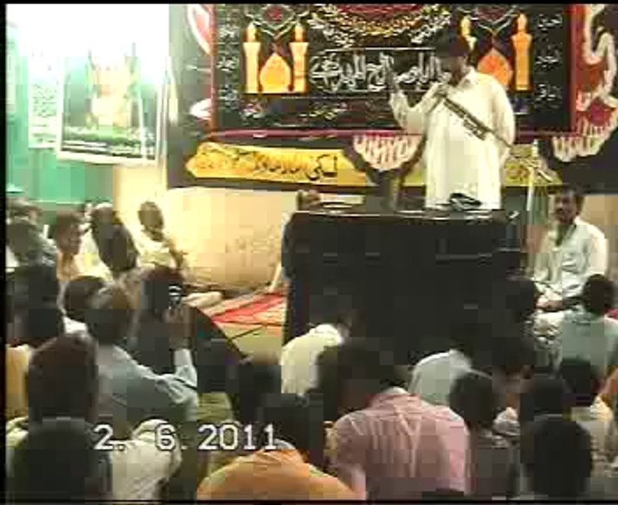 Shahadat shahzada ali asghar,as.by zakir Aamir abbas rabani