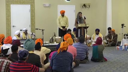 Governor Nikki Haley speaks at a Sikh Gurdwara