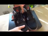 Close Look At Air Jordan IV Retro Black Cement Reviews