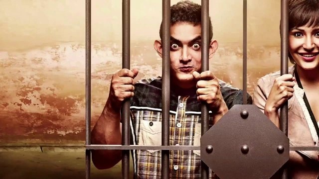 4th Motion Poster Of 'PK' Featuring Aamir Khan & Anushka Sharma. Bollywood