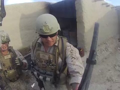 US army soldier shot by Taliban in Afghanistan, saved by helmet - Crazy headshot!