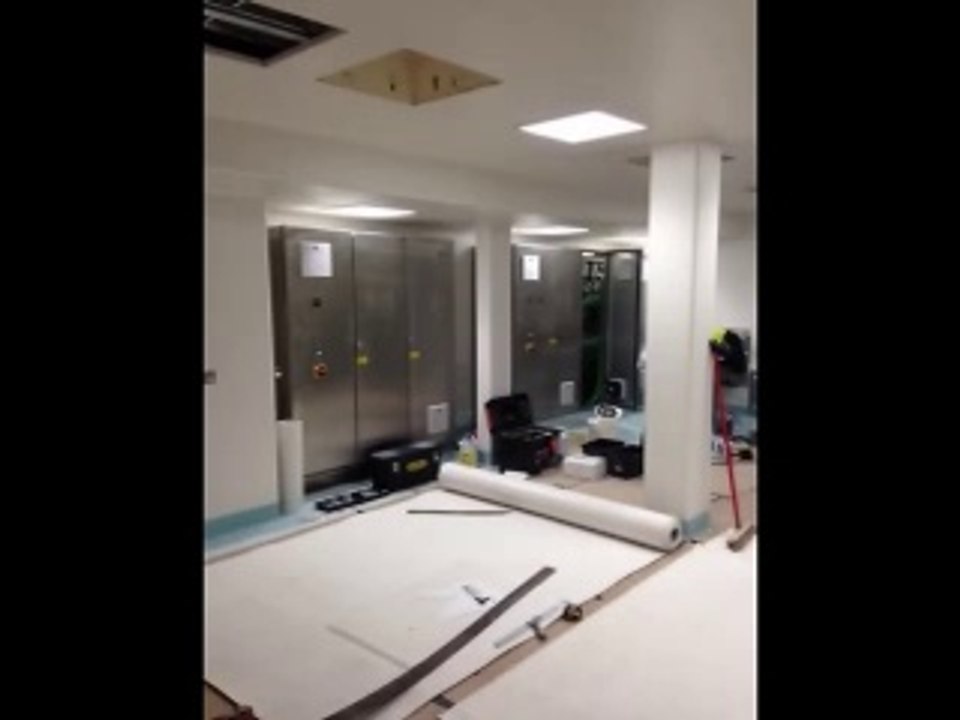 CUTTING CORNERS PATENTED CLEAN ROOM SYSTEM