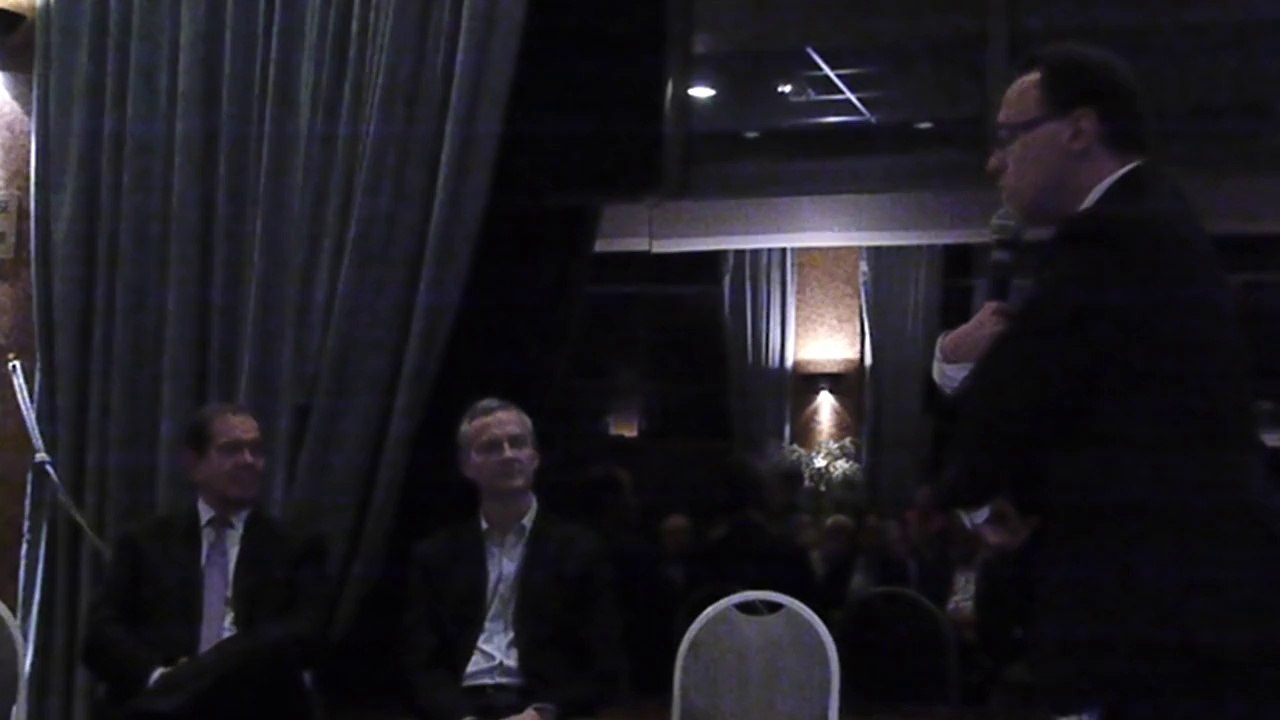 Bruno Le Maire invité de l'UMP Rueil-Malmaison - discours de Damien Abad