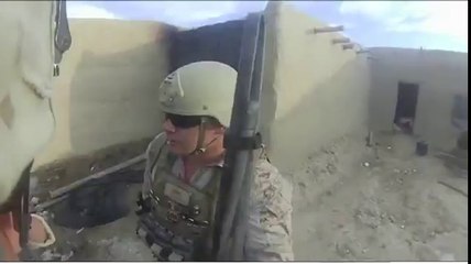 A US Marine survived a head shot from a Taliban sniper, and it was all caught on camera! This footage is unbelievable.