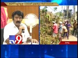 Balakrishna speaks on Hudhud relief operations in North Andhra - Tv9