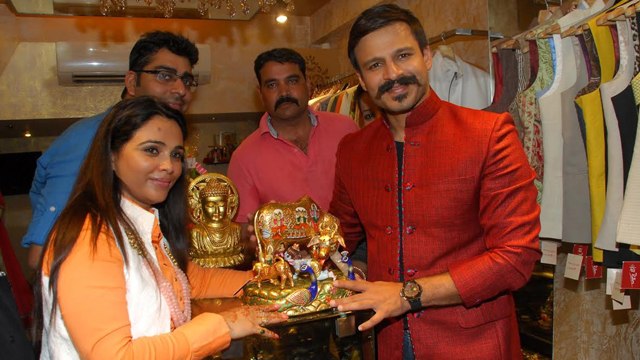 Vivek Oberoi At Kirti Rathore's Designer Menswear Studio !