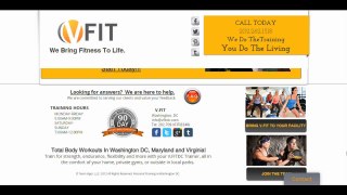 V.FIT Fitness Concierge - Total Body Workouts In Washington DC!