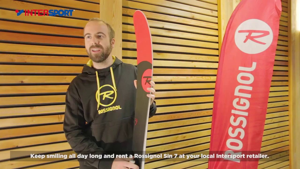 ROSSIGNOL Sin 7 - Gamme Gold Freeride Home Intersport 2015