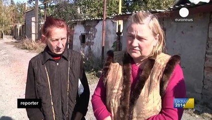 Donetsk: dividida por una línea de fuego