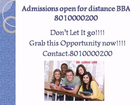 DISTANCE LEARNING BBA8010000200 in Delhi NCR,Noida,Gurgaon
