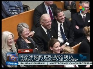 EE.UU.: expulsan al hijo de Biden de la Marina por consumo de cocaína