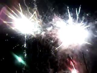 Feu d'artifice villy bocage
