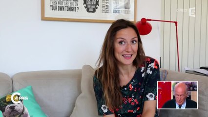 Camille Chamoux née sous Giscard et... face à VGE - C à vous - 16/10/2014