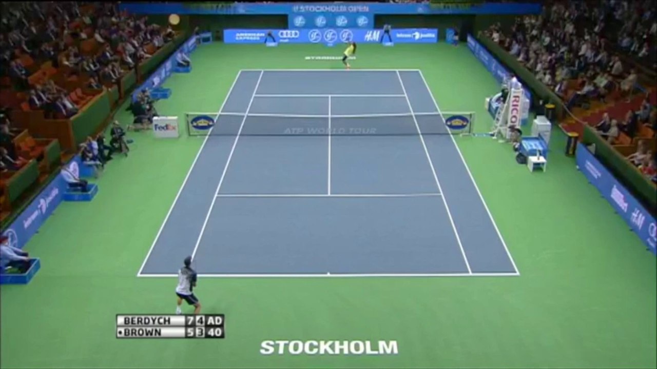 Stockholm: Dustin Brown fordert Berdych