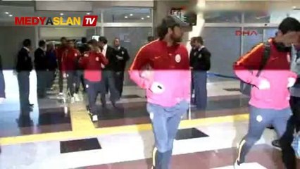 Galatasaray'a Kayseri'de coşkulu karşılama!