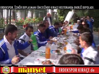 ERDEKSPOR  KIRAÇE de ENERJİ DEPOLADI.