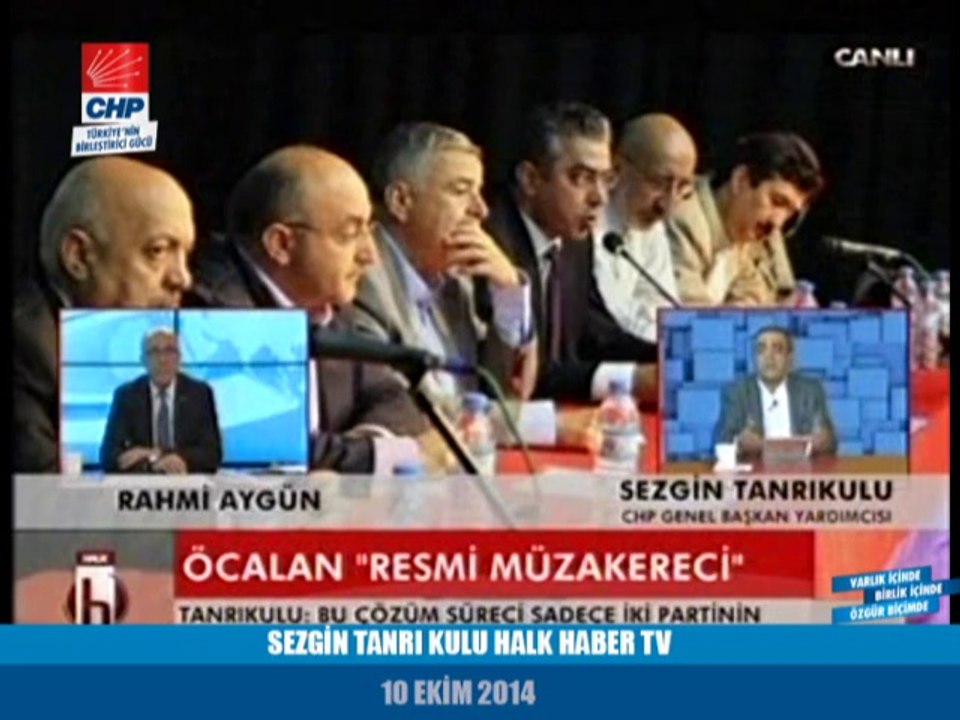 SEZGİN TANRIKULU HALK HABER TV 17/10/2014