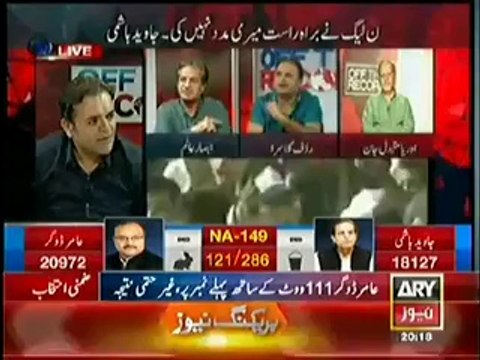 Punjab Govt Didn't Supported Javed Hashmi But Imran Khan Fully Supported Amir Dogar - Absar Alam