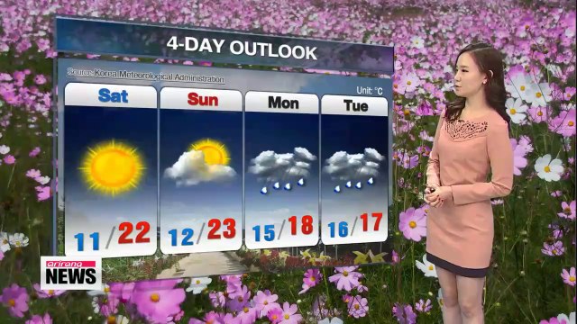 Late autumn weather to continue over weekend