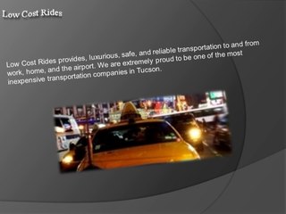 Affordable Green Taxi Tucson - Low Cost Rides