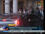 Vladimir Putin y Petró Poroshenko se reúnen en Milán