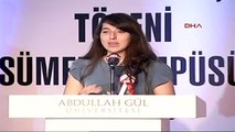Kayseri Abdullah Gül Üniversitesi Akademik Yılı Açılış Töreninde Konuştu