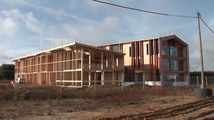Visite du chantier de l'éco-pépinière de Sénart