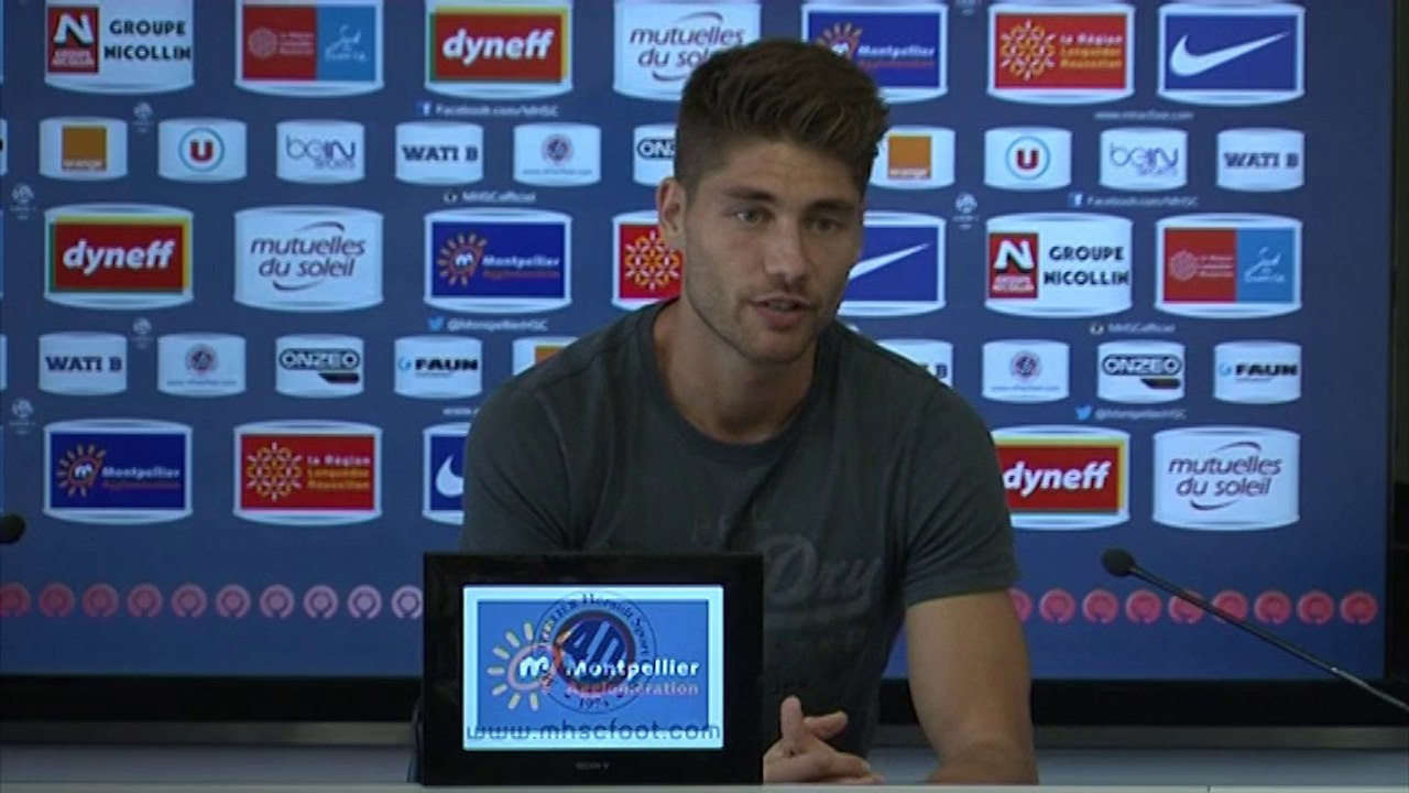 Paul Lasne avant Lyon vs MHSC (10ème journée L1)